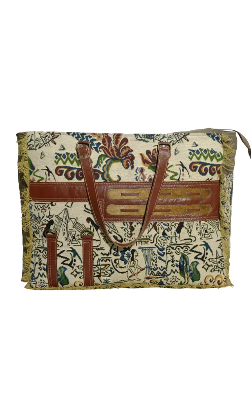 Canvas_LeatherWomen_sWeekenderBaghopoflyprincessbazaar