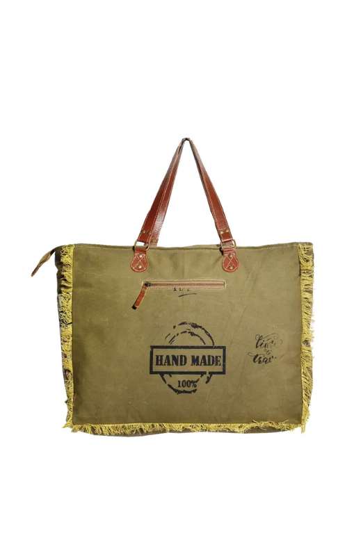 Canvas_LeatherWomen_sWeekenderBaghopoflyprincessbazaar