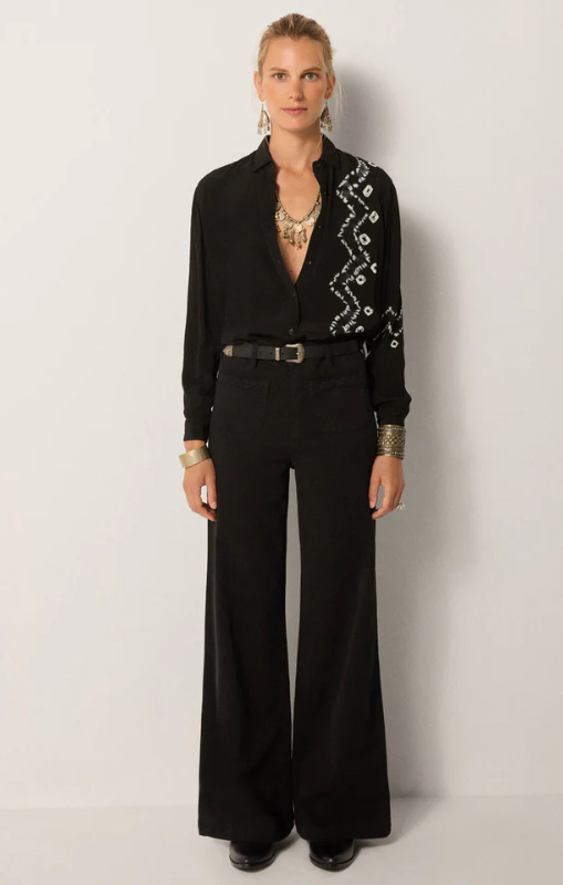 Capuleto pant Giuletta nero maison hotel princess bazaar