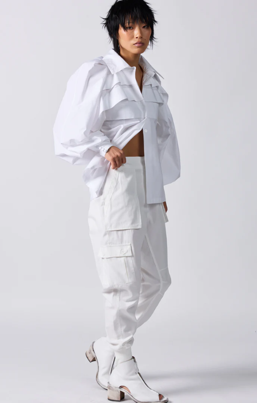 Dref_By_D - Champagne Shirt - White - DD0321WH