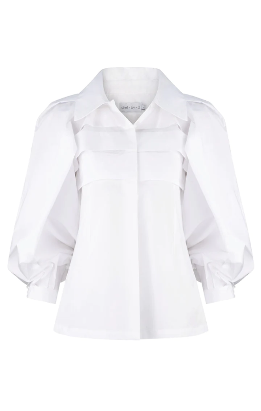 Dref_By_D - Champagne Shirt - White - DD0321WH