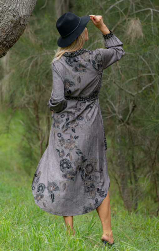 Cienna - Charmaine Buttoned Dress - Last one