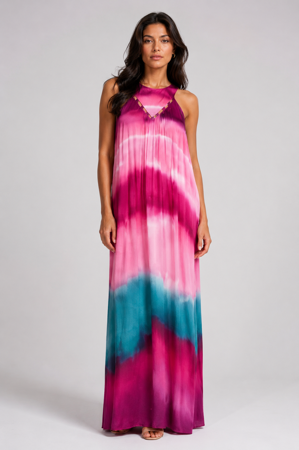 Outlet - Honey &amp; Beau - Perfect Storm Maxi Dress - HM155101P