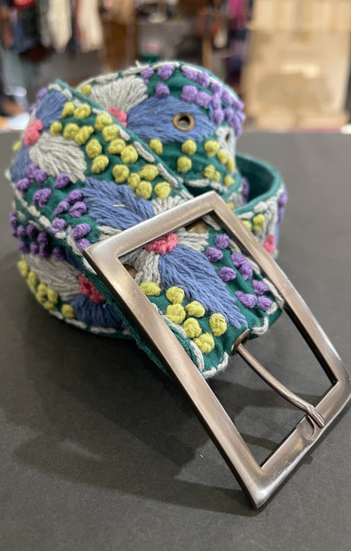 Cienna - Embroidered Belt - Aria