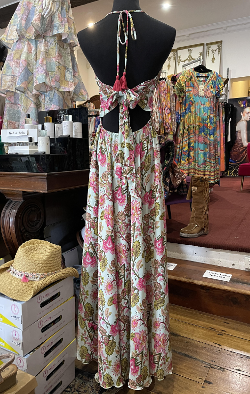 Cienna - Lotus Halter Dress