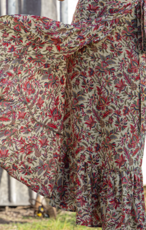 Cienna Shula frill wrap skirt princess bazaar