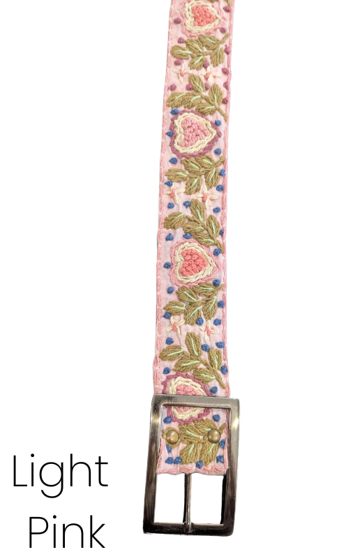Cienna - Cotton Embroidered Belt