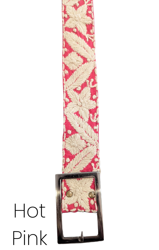 Cienna - Cotton Embroidered Belt
