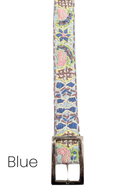 Cienna - Cotton Embroidered Belt