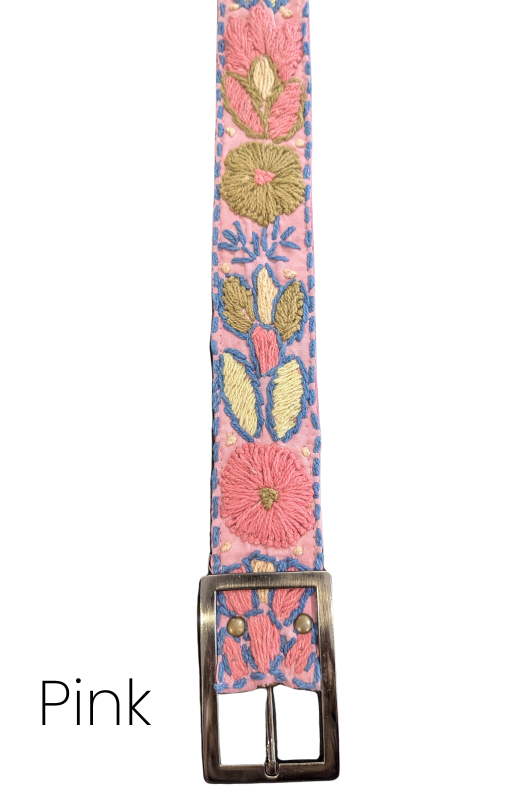 Cienna - Cotton Embroidered Belt