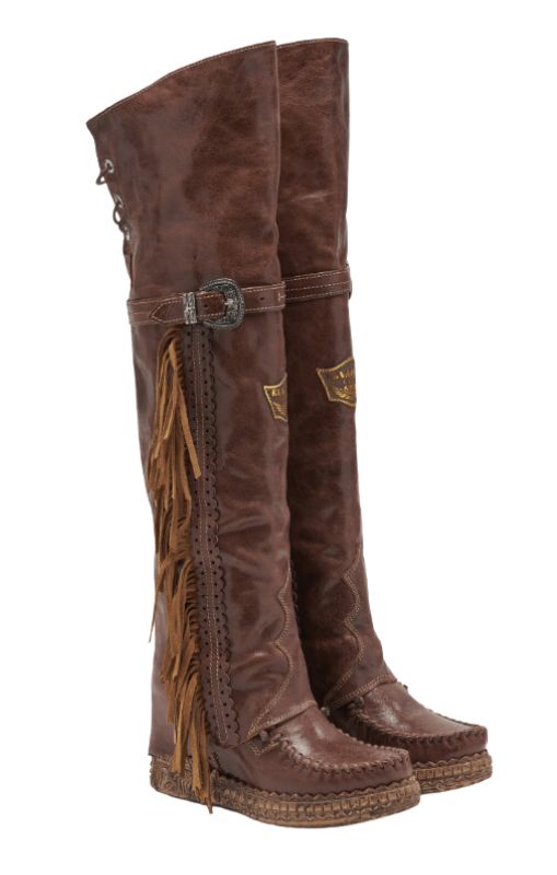 Coleen Distressed Toffee elVaquero PrincessBazaar