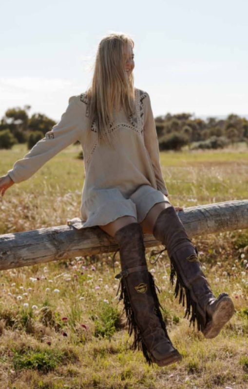 Coleen Distressed Toffee elVaquero PrincessBazaar