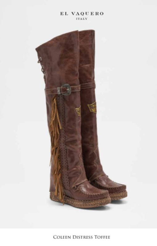 Coleen Distressed Toffee elVaquero PrincessBazaar