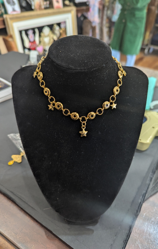 Goupi- Gold Chain Star Choker