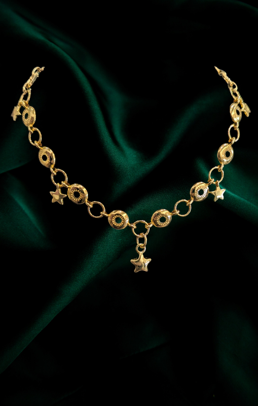 Goupi- Gold Chain Star Choker