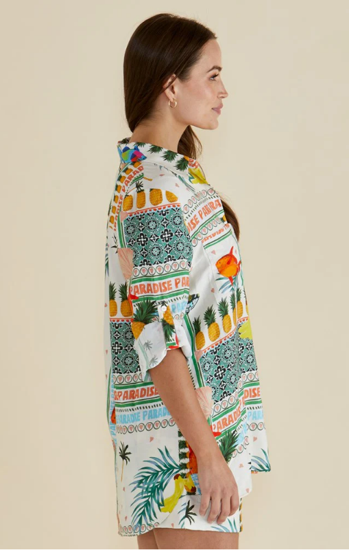 Betty Basics - Mills Shirt - Paradise Print