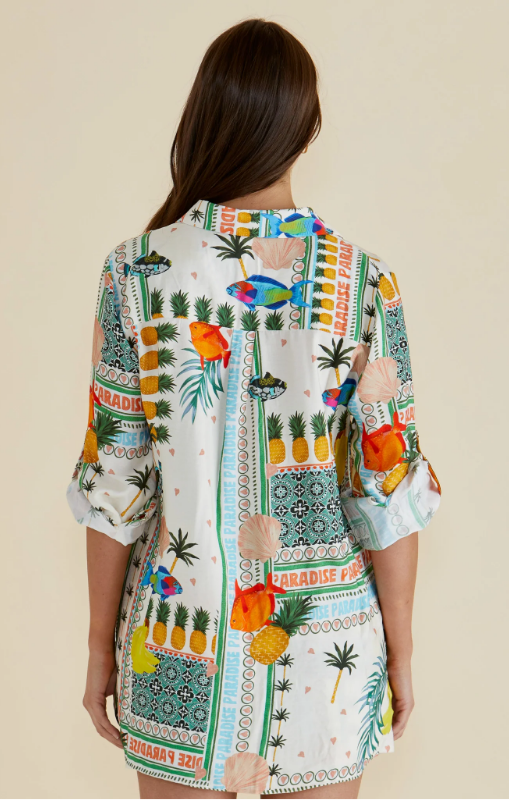 Betty Basics - Mills Shirt - Paradise Print