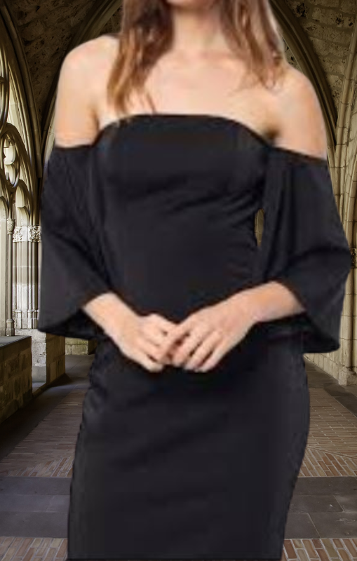 Outlet - Honey &amp; beau - Savanna off the shoulder - HD164002- Last One