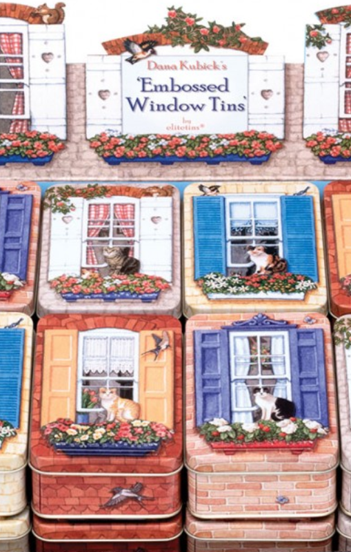 Tinco - Embossed Window Tin