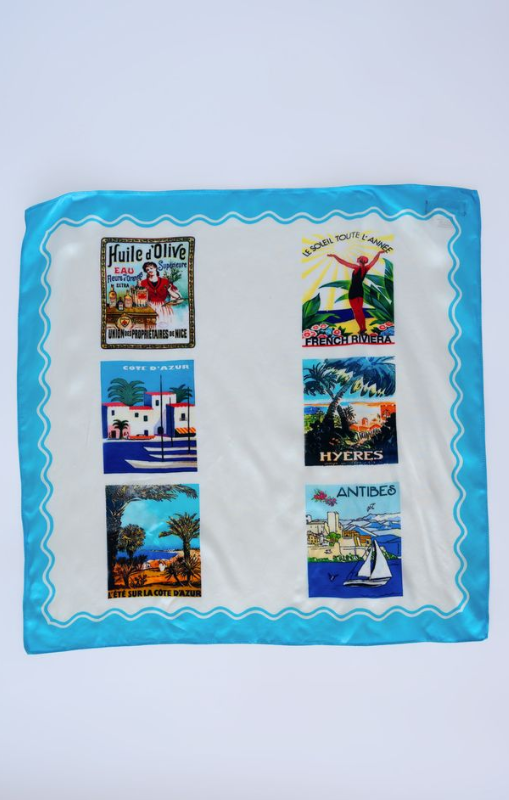 Corsica scarf ruby yaya princess bazaar