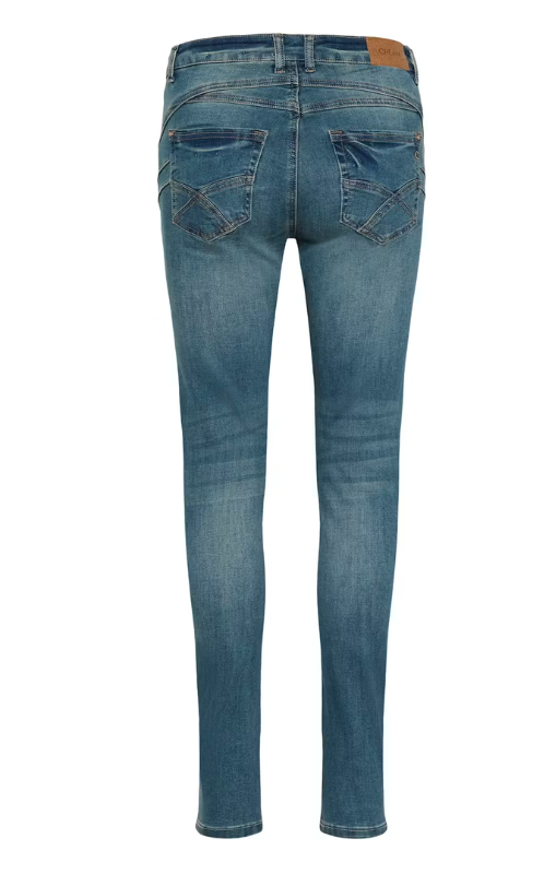 Cream - Amalie Jeans - Shape Fit -  Rich Blue Denim