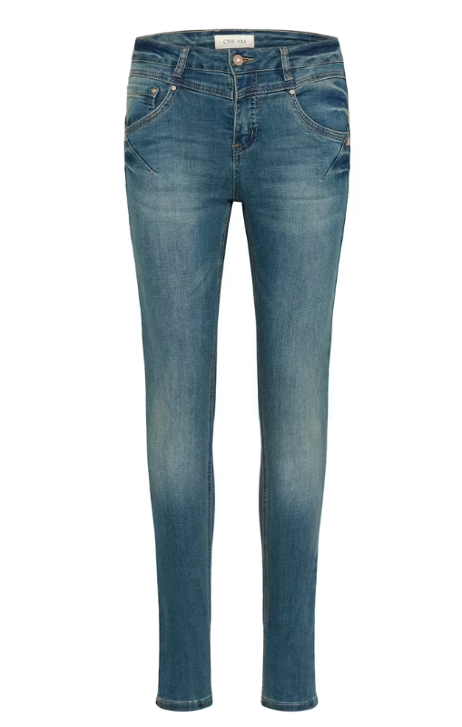 Cream - Amalie Jeans - Shape Fit -  Rich Blue Denim