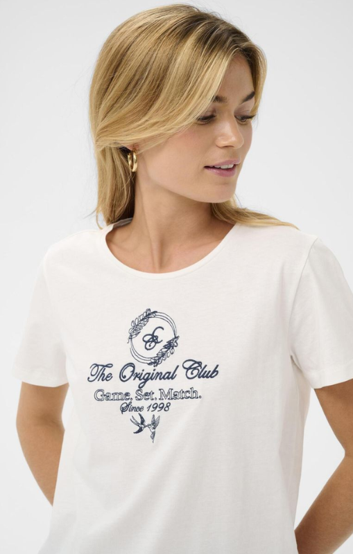 Cream - Jolly T-Shirt - Navy Blazer Club