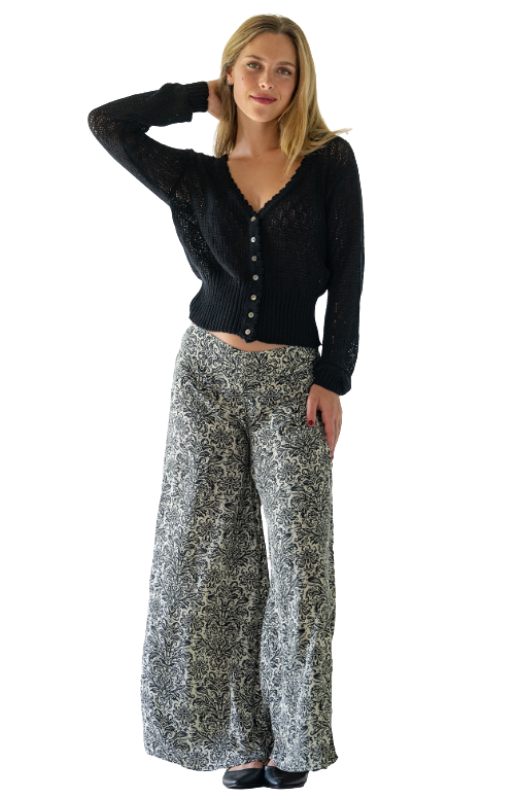 Damask elle pants cienna princess bazaar LPT-02-DMS