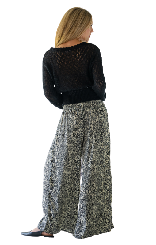 Damask elle pants cienna princess bazaar LPT-02-DMS