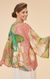 Powder - Delicate Tropical Kimono Jacket in Candy - PKJ40