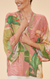 Powder - Delicate Tropical Kimono Jacket in Candy - PKJ40