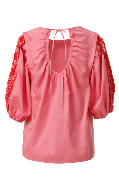 EMILY LOVELOCK - Nora Top - Morning Glory