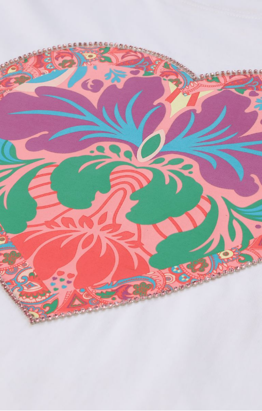 Emily Lovelock - Cathy Tee Shirt - White