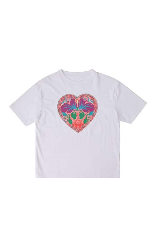 Emily Lovelock - Cathy Tee Shirt - White