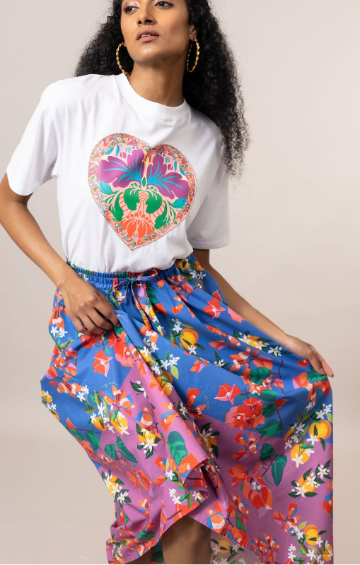 Emily Lovelock - Cathy Tee Shirt - White