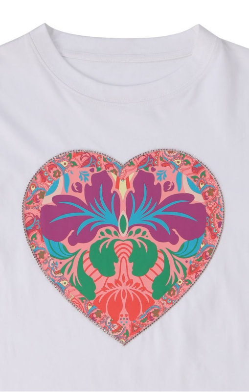 Emily Lovelock - Cathy Tee Shirt - White