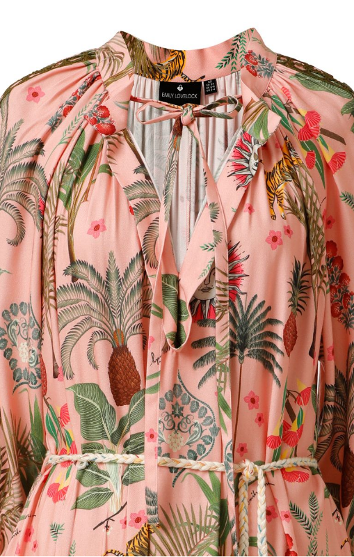 Emily Lovelock - Elina Dress - Veiled Rose