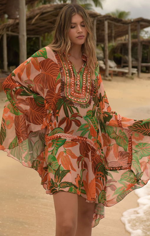 Miss June Paris - FA38 - Aledia Caftan - Peach - last one