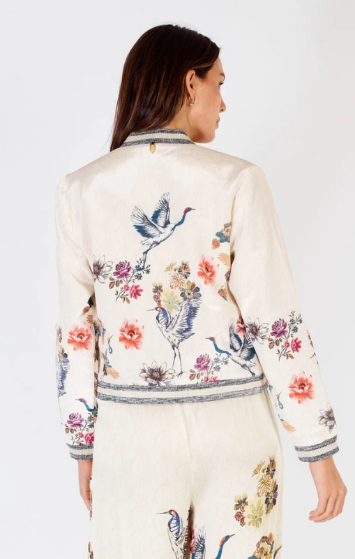 Ruby Yaya - Flamingo Jacket - Cream - last one