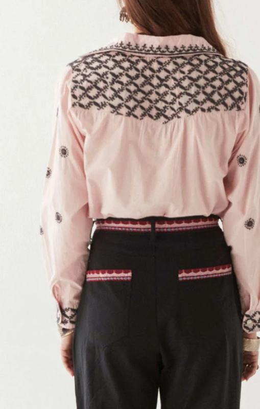 GANGES BLOUSE - SOFTWARE PINK 1 maison hotel