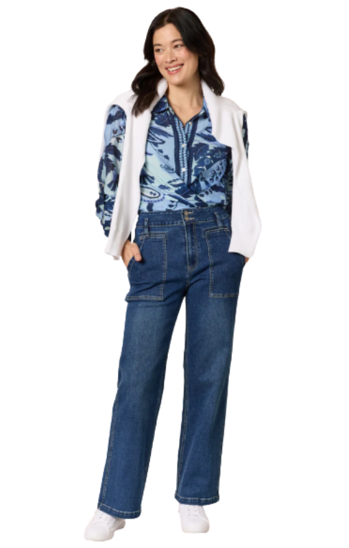 GS Hudson Jean blue wash 42244 Gordon smith princess bazaar