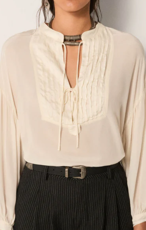 Giovanni blouse tuxedo pearl pear blouse maison hotel princess bazaar