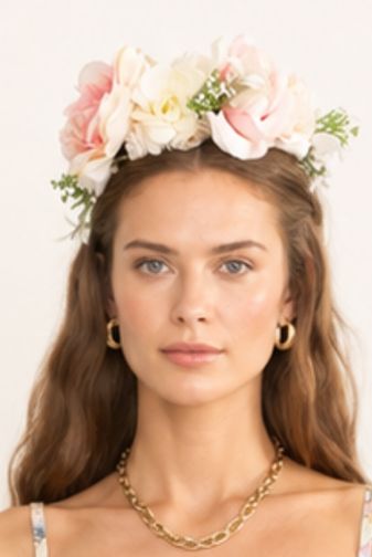 Giulia Flower crown morgan_taylor princess bazaar