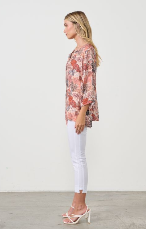 HF2649 blouse native trees Holmes_Fallon princessbazaar