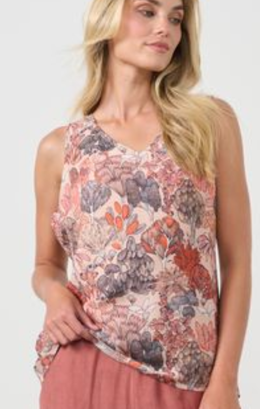 HF2650 tank top native trees holmes_fallon princessbazaar