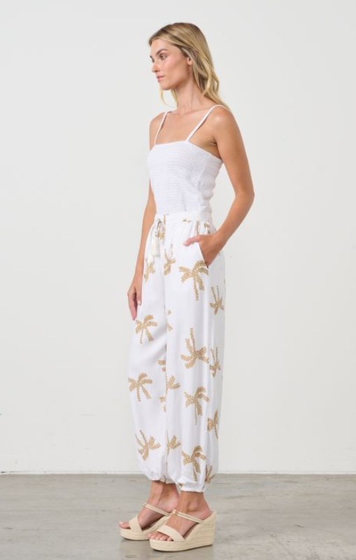 HF2669 white pantt he palms print holmes_fallon princess bazaar