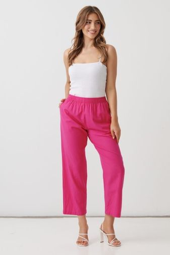 HF2820 pants hot pink holmes_Fallon princess bazaar