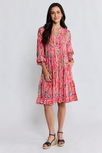 Hannah tier dress melon lula life princess bazaar