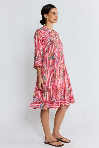 Hannah tier dress melon lula life princess bazaar