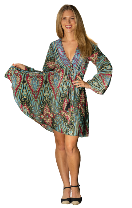 Cienna - Harriet Flare short Dress - SDR-19-HRT